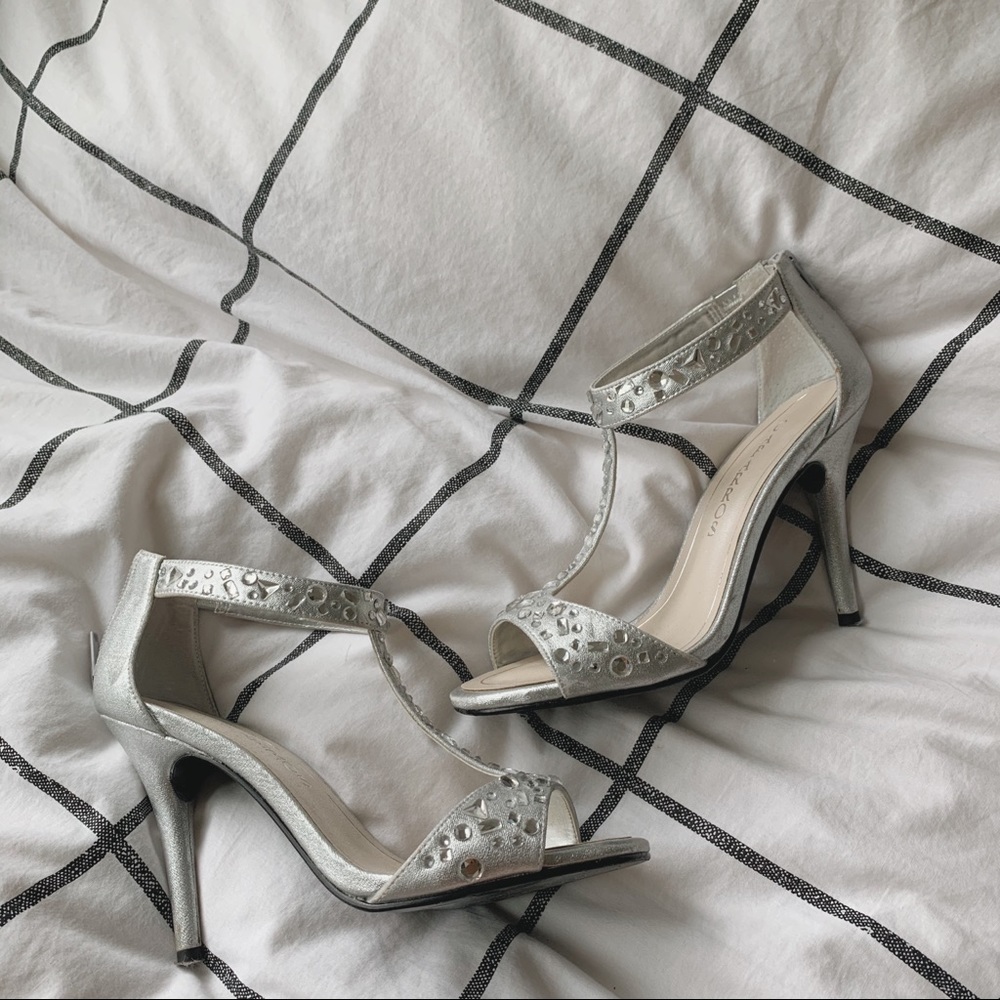 rhinestone heels